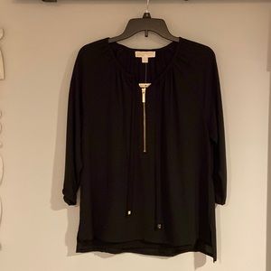 Michael Kors zipper blouse